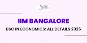 IIM Bangalore BSc in Economics