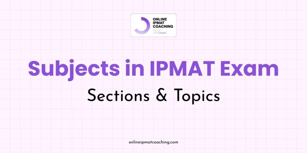 Subjects in IPMAT