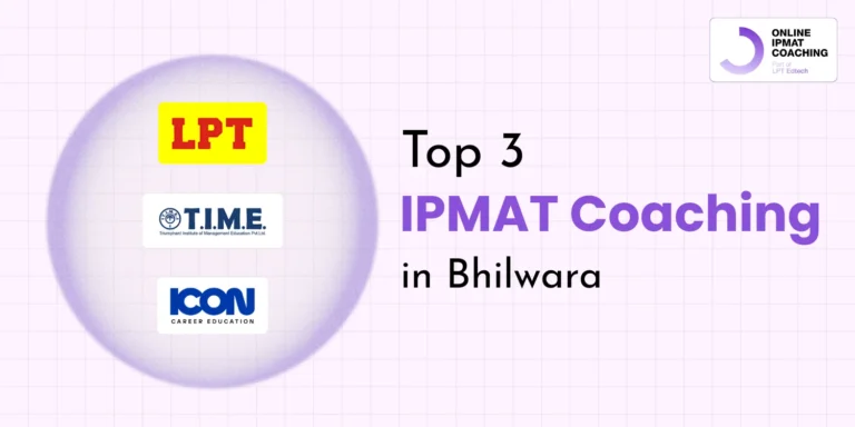 Top 3 IPMAT coaching in Bhilwara