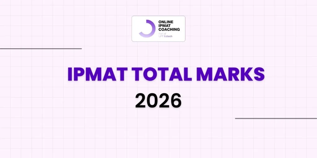 IPMAT Total Marks