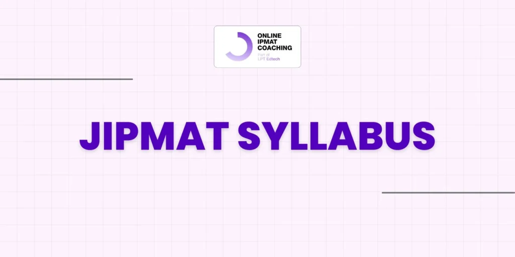jipmat syllabus