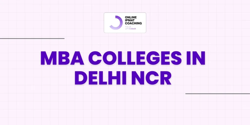 mba colleges in delhi ncr