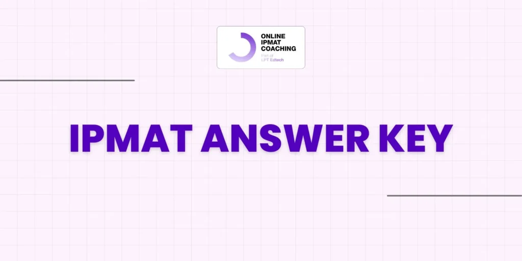 ipmat answer key