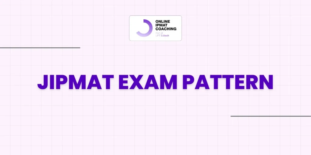 jipmat exam pattern