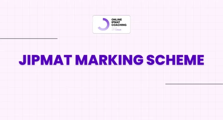 jipmat marking scheme