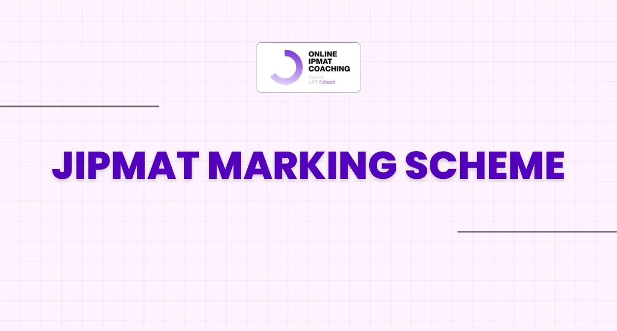 jipmat marking scheme
