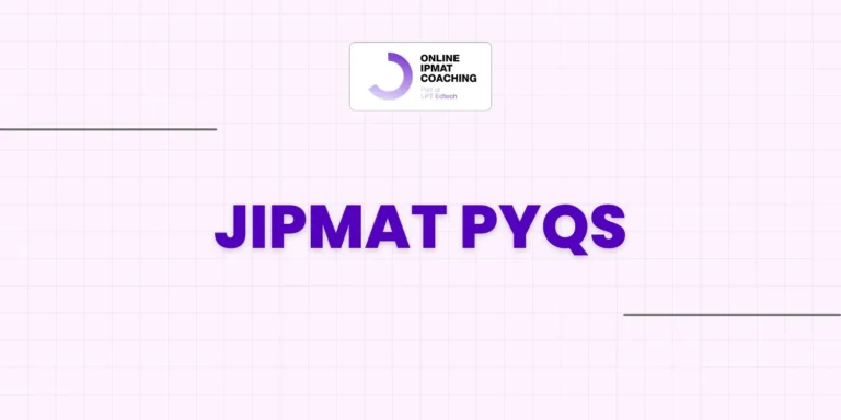 JIPMAT PYQs