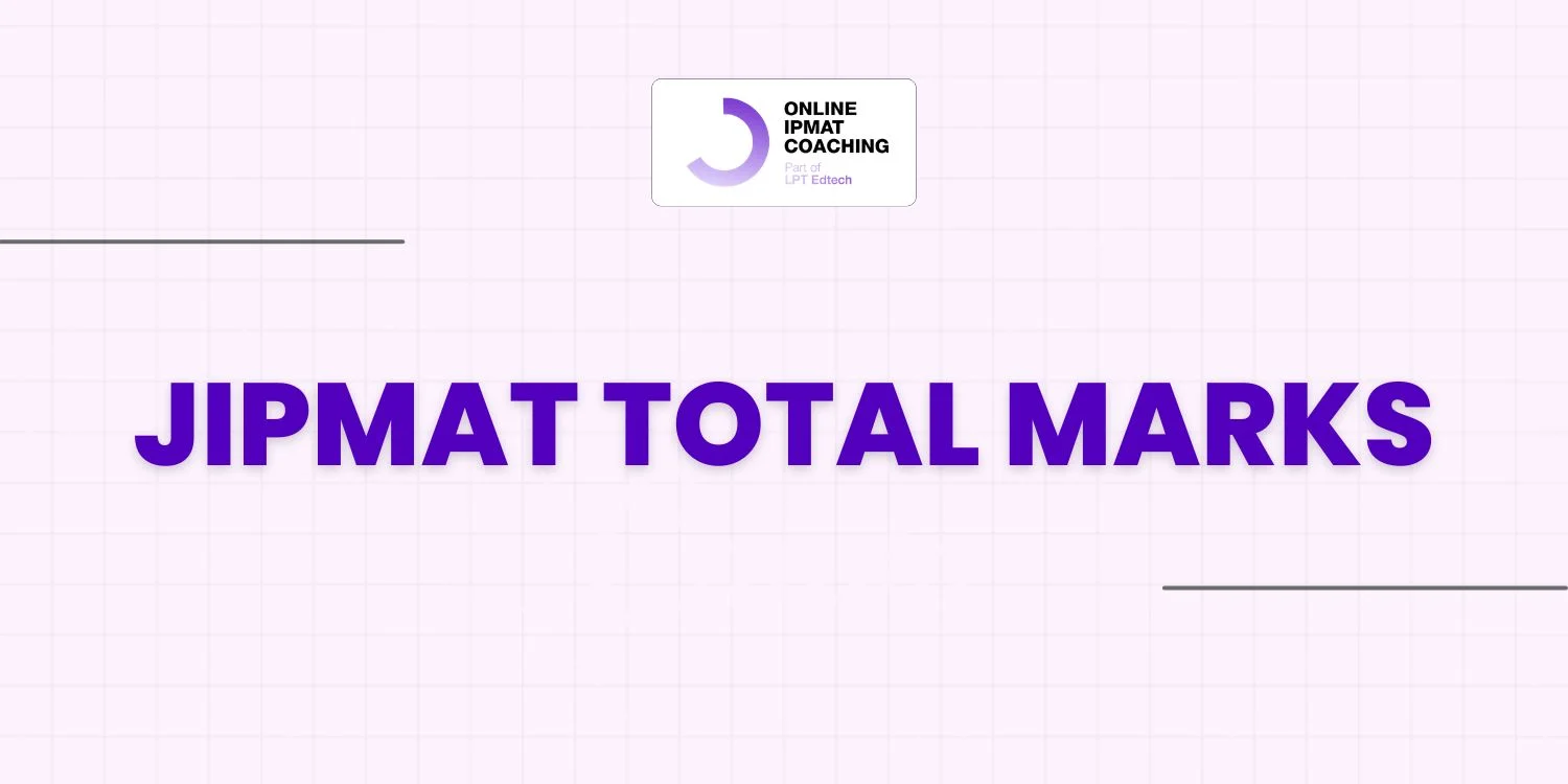 JIPMAT Total Marks