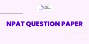 NPAT Question Paper